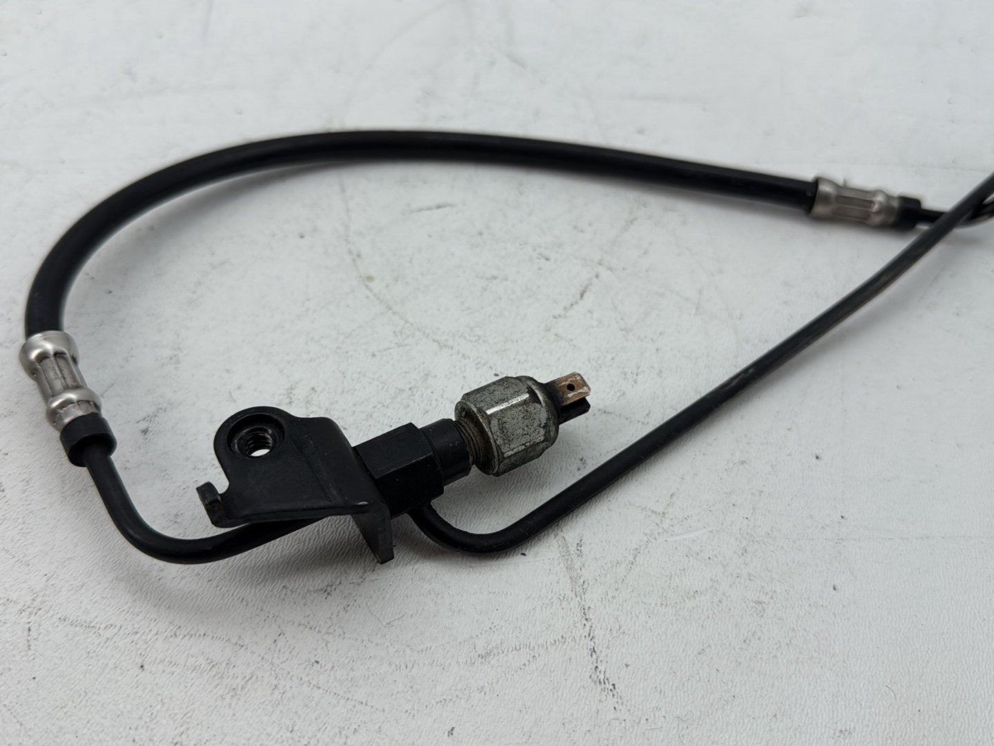 2008 Harley Road King Touring FLHR OEM Rear Brake Hose Line Pipe ABS