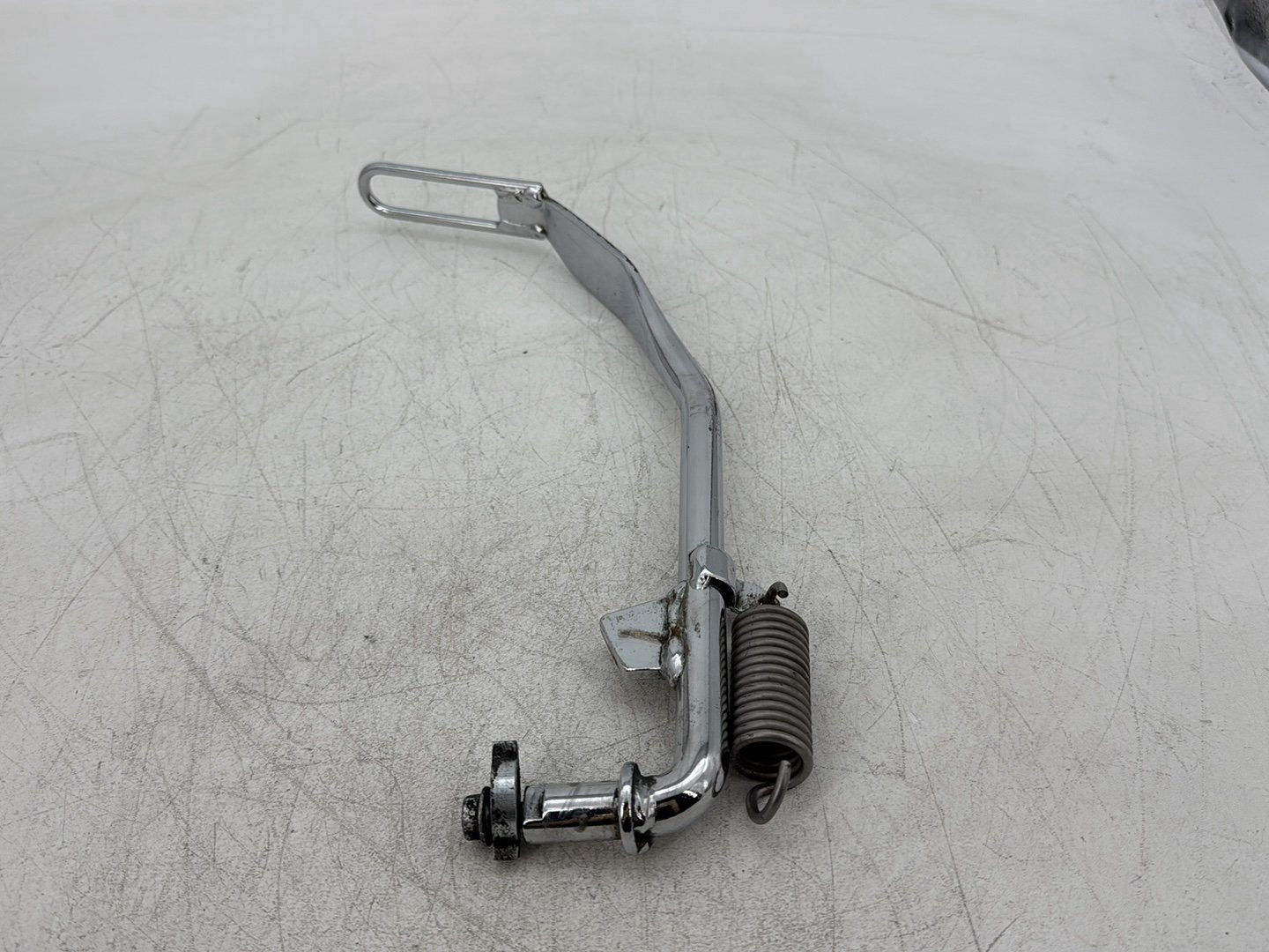 2010 Harley Dyna Fat Bob FXDF OEM Left Side Jiffy Kick Stand & Spring