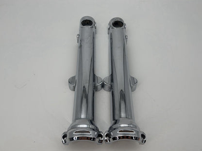 1999 - 2006 Harley-Davidson Dyna Low Rider Front Left & Right Fork Legs Sliders Chrome