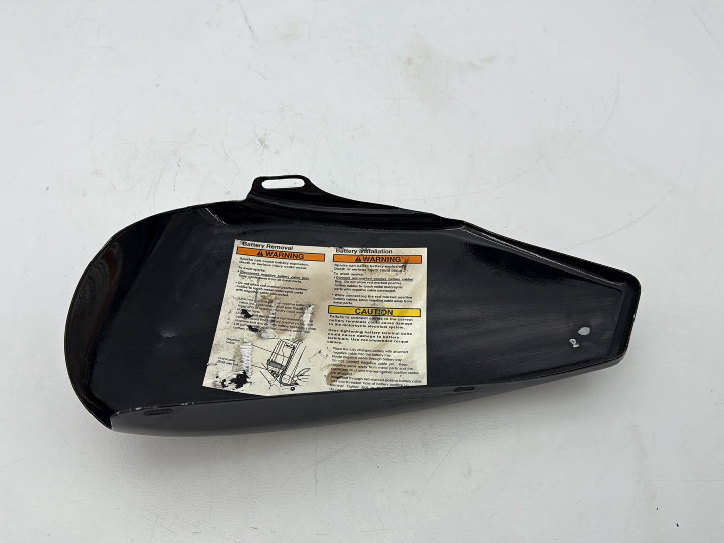 2009 Harley Sportster XL1200C 1200 Custom OEM Left Fairing Side Oil Tank Cover
