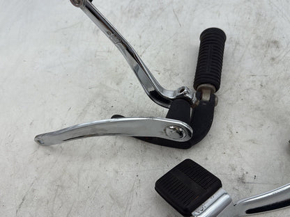 2012 Harley Dyna FXDF Fat Bob OEM Left Right Foot Brake Control Pegs