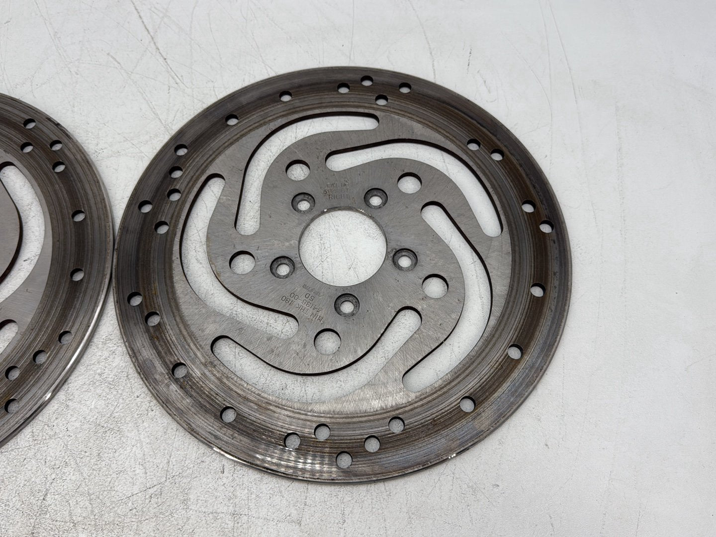 2005 Harley Electra Glide Touring Ultra FLHTCUI OEM Front Brake Rotors Disc Pair