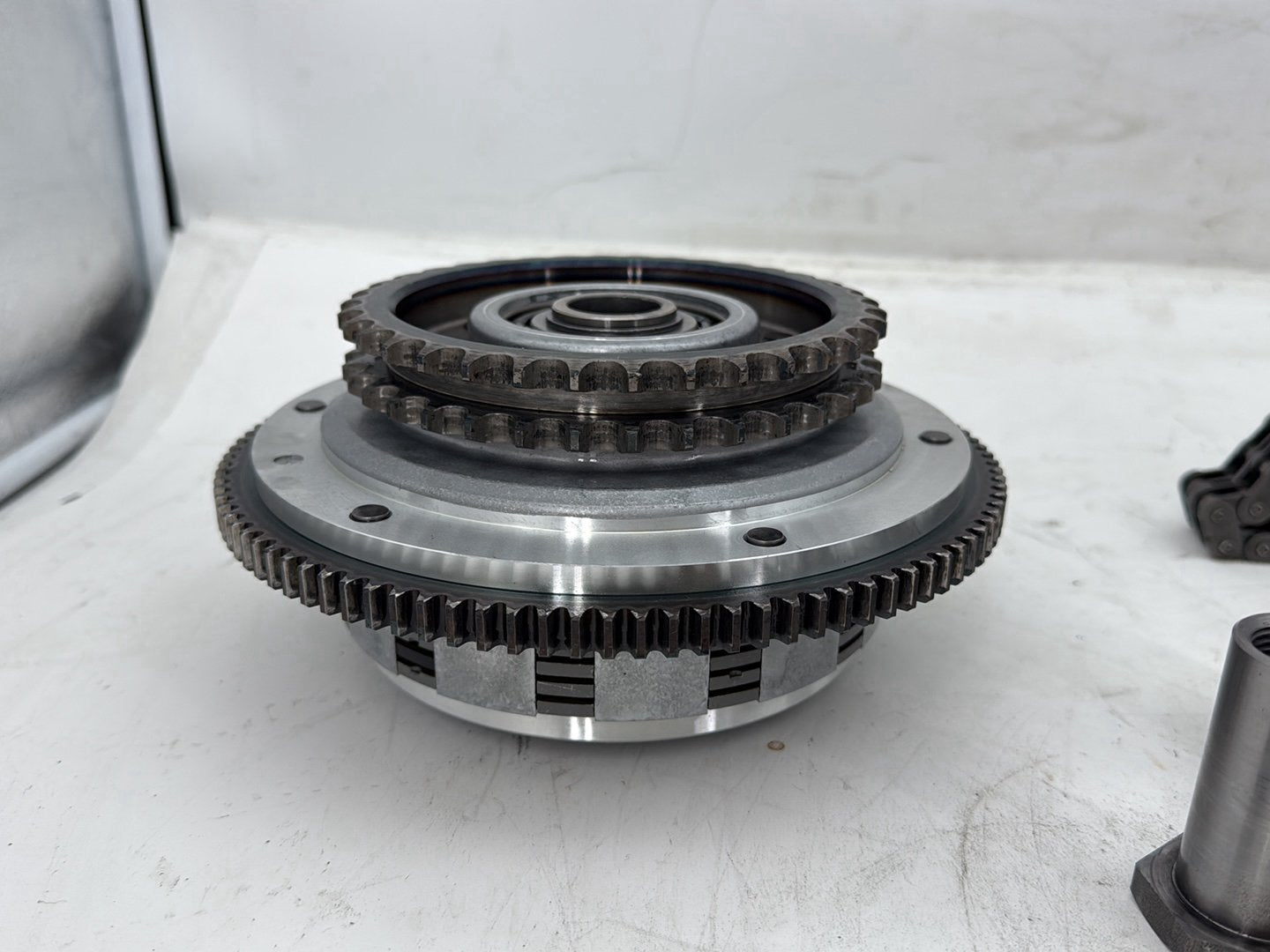 2002 Harley Heritage Softail Classic FLSTC OEM Clutch Basket Chain Tensioner Kit