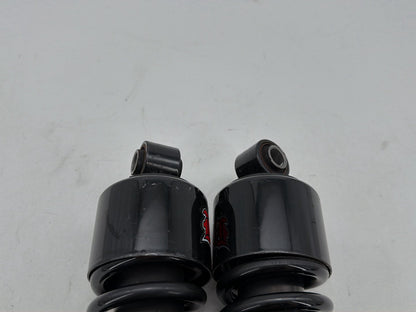 2008 Harley Dyna Fat Bob FXDF Rear Left Right Shock Absorbers BURLY 12"