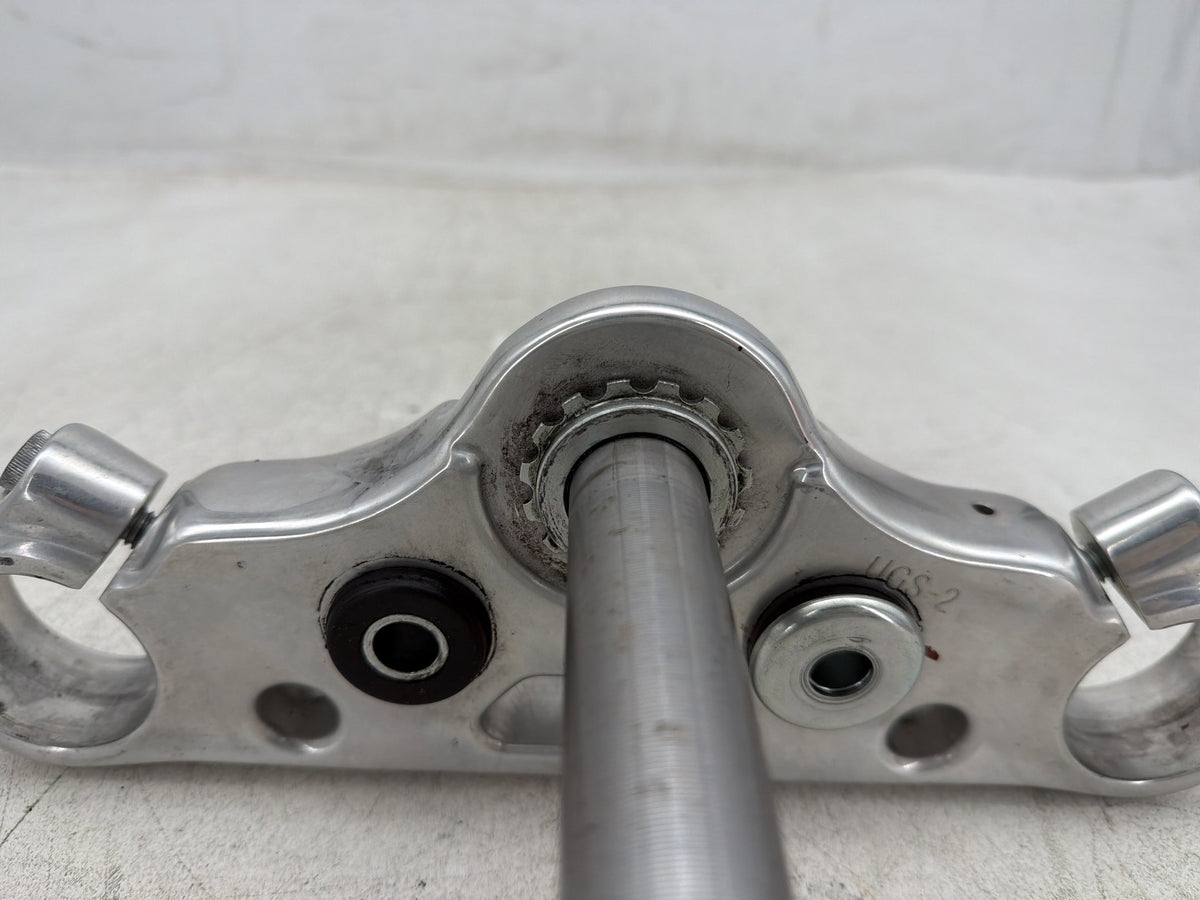 2012 Harley Dyna Fat Bob FXDF 103 OEM Front Fork Upper Lower Triple Tree