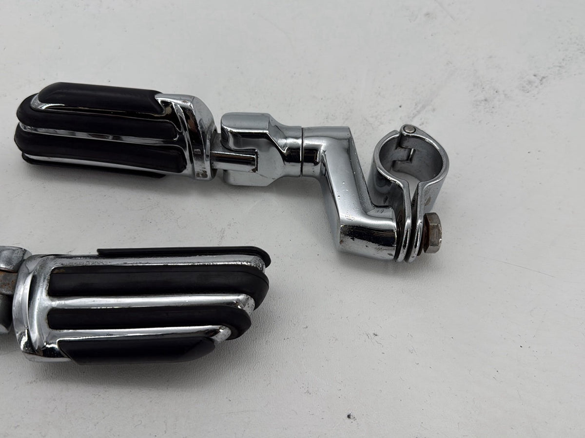 2001 Harley Electra Glide Touring FLHT OEM Front Right Left Highway Foot Pegs