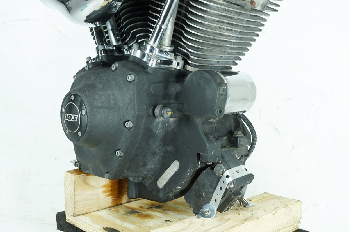 14 Harley Dyna FXDWG Wide Glide OEM EFI Twin Cam 103 Engine Motor 19805-14 6 mi.