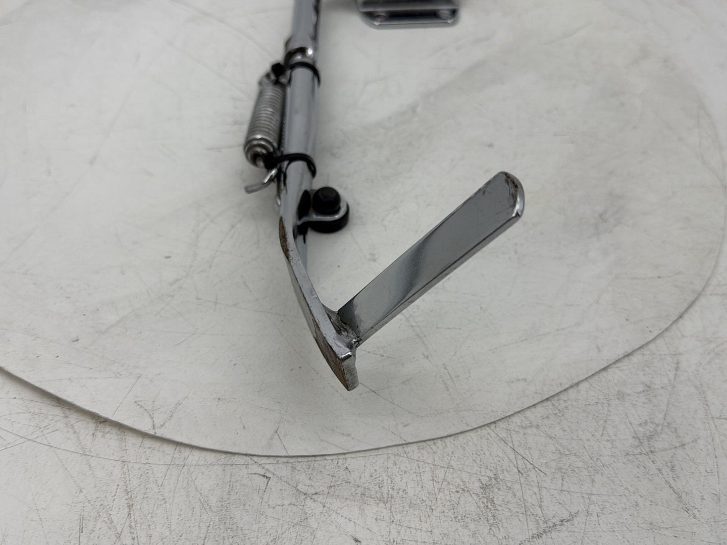 2008 Harley Electra Glide Touring Ultra FLHTCUI OEM Left Side Jiffy Kick Stand & Spring