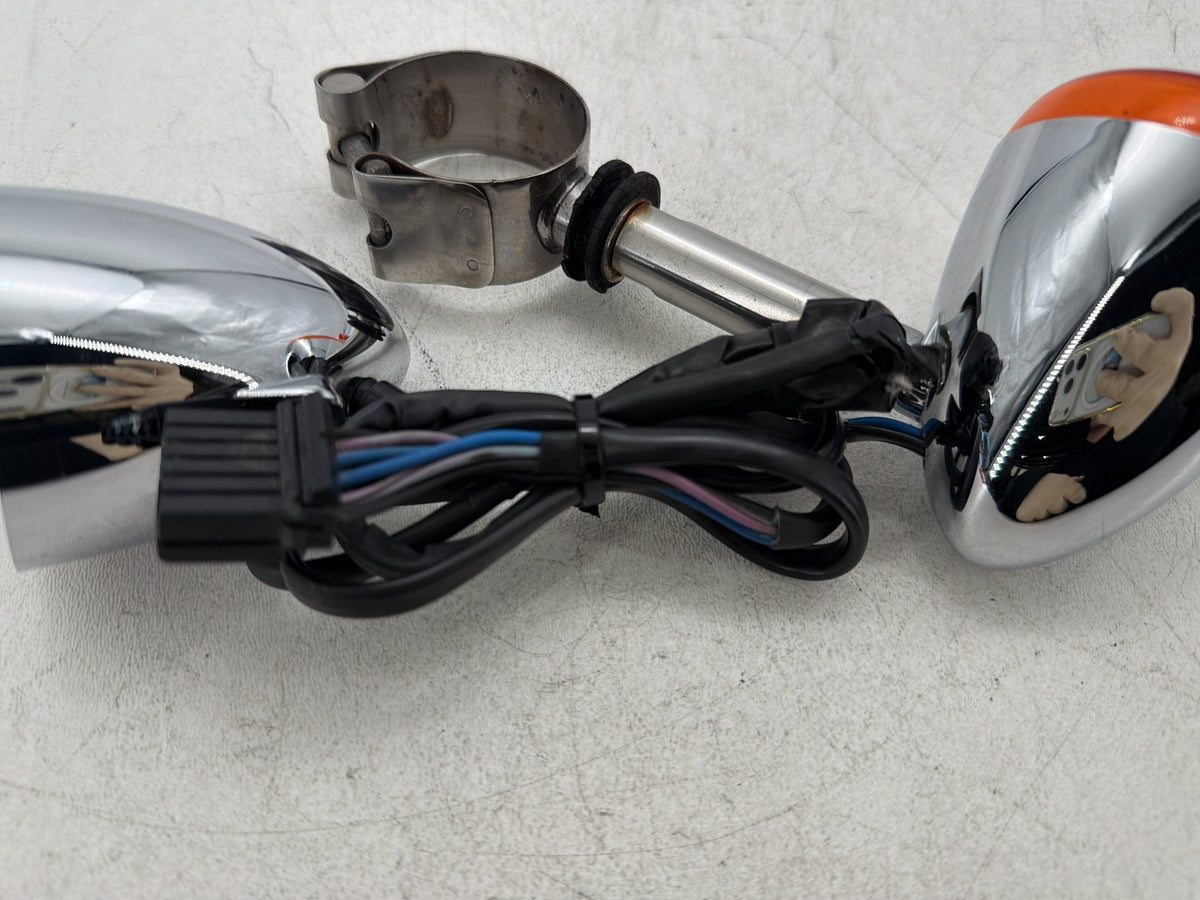 2001 Harley Softail Standard FXST OEM Front Left Right Turn Signal Indicators