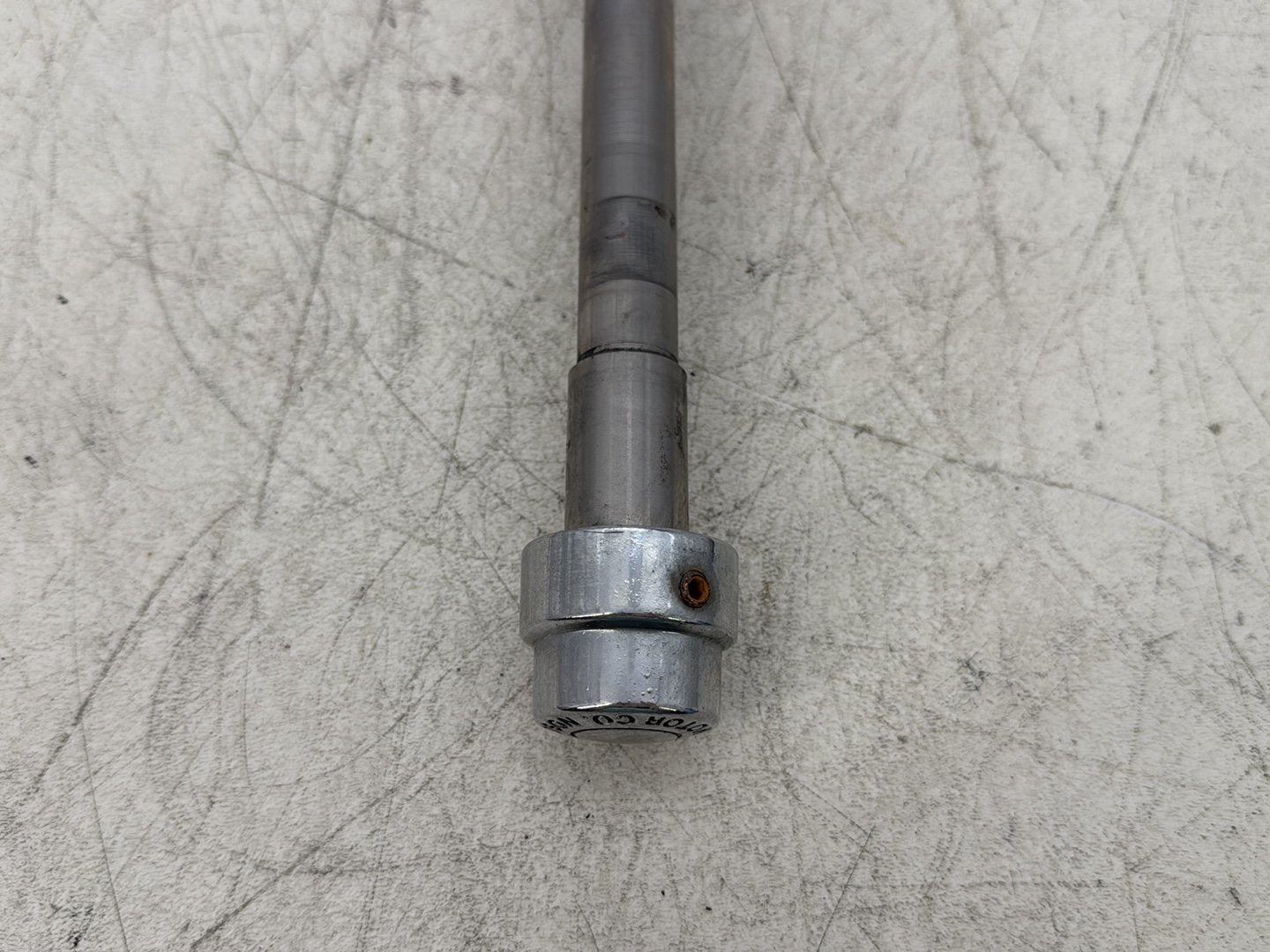 2000 Harley Softail FLSTC Heritage Classic OEM Front Wheel Axle Bolt Shaft