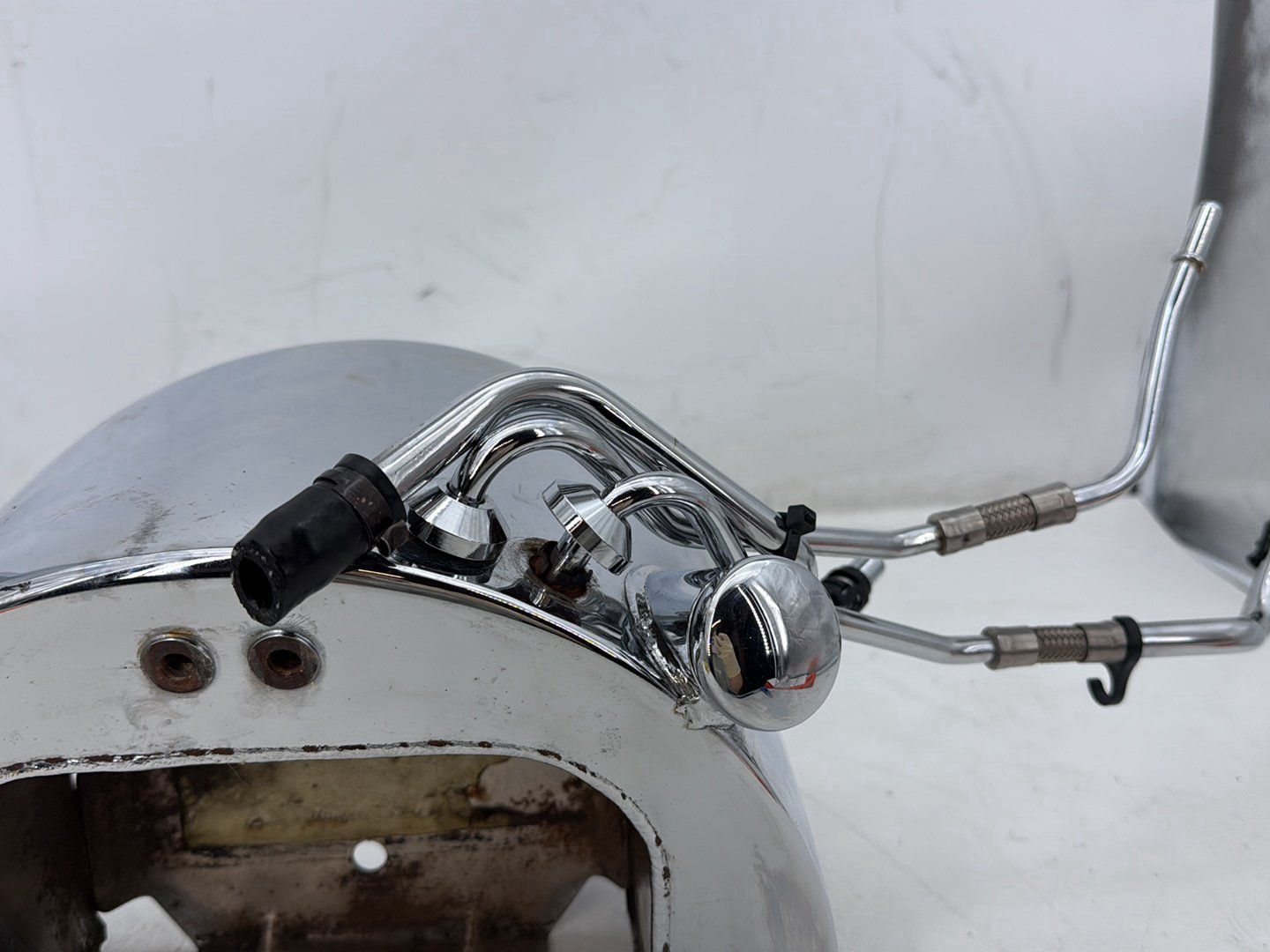 05 Harley Heritage Softail Classic Oil Tank Reservoir Bottle Canister &amp; Dipstick