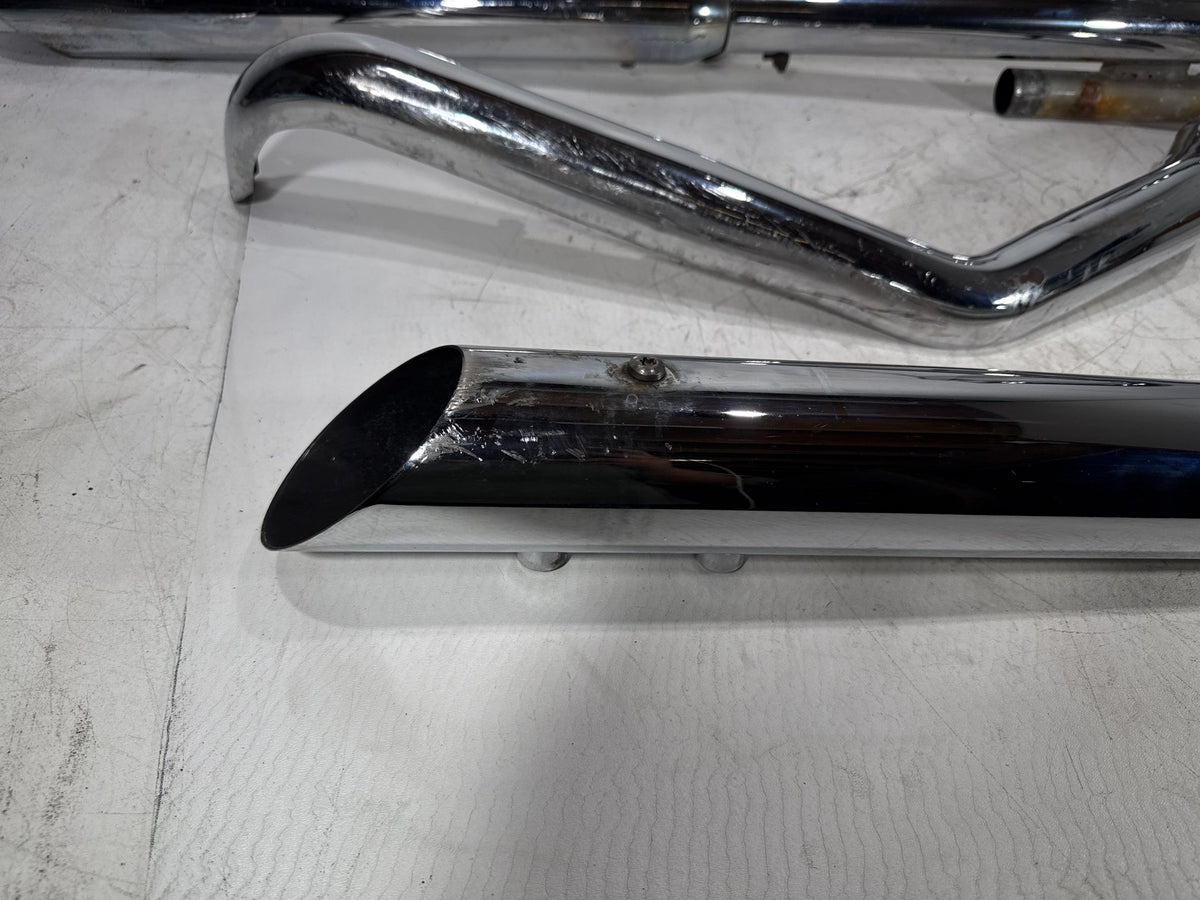 2012 Harley Electra Glide Touring Ultra OEM Exhaust Header Pipes Muffler