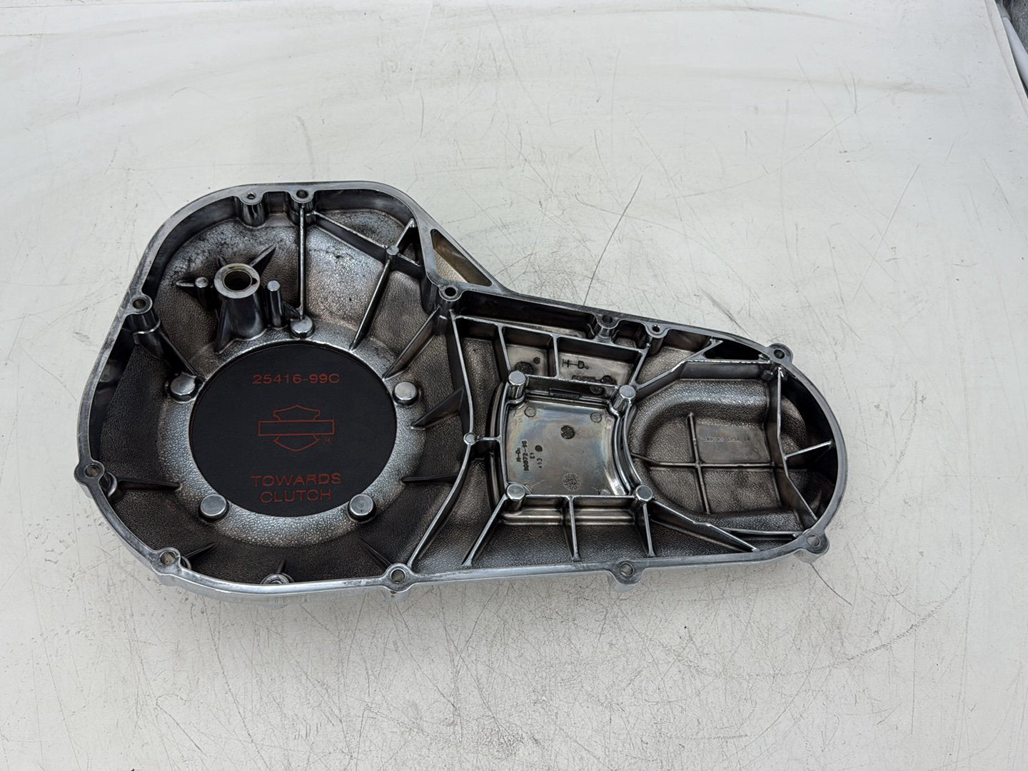 2006 Harley Electra Glide Touring Classic FLHTCI OEM Outer Primary Clutch Cover