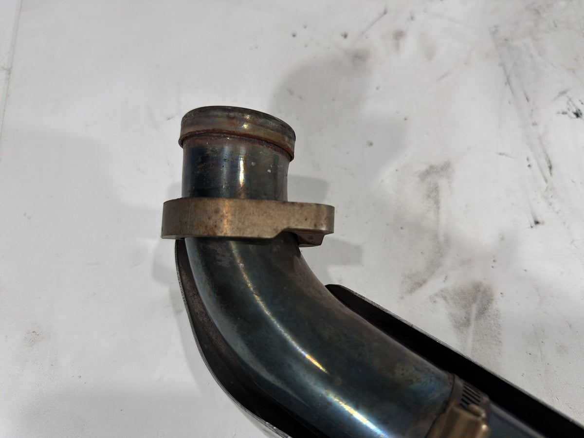 2006 Harley Softail Deuce FXSTDI OEM Exhaust Header Pipes Vance & Hines