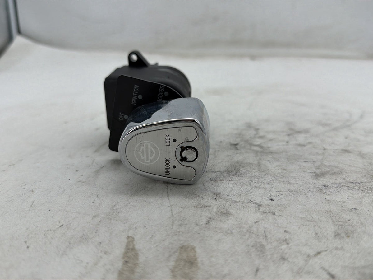 2011 Harley Road Glide Touring FLTRX OEM Ignition Switch Cylinder Barrel Lockset NOKey