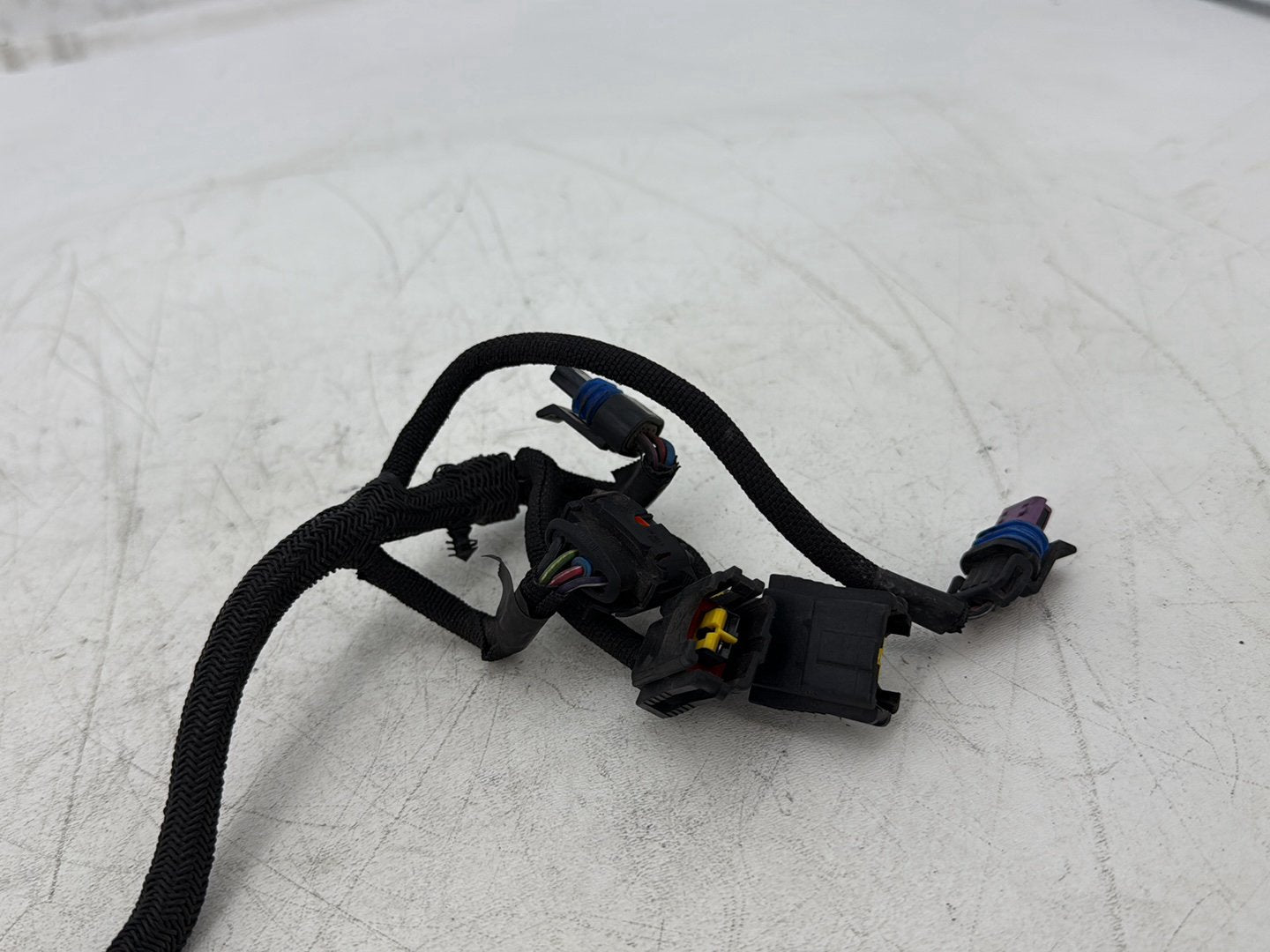 08 Harley Sportster XL883L 883 Low EFI Fuel Injector Engine Wiring Wire Harness