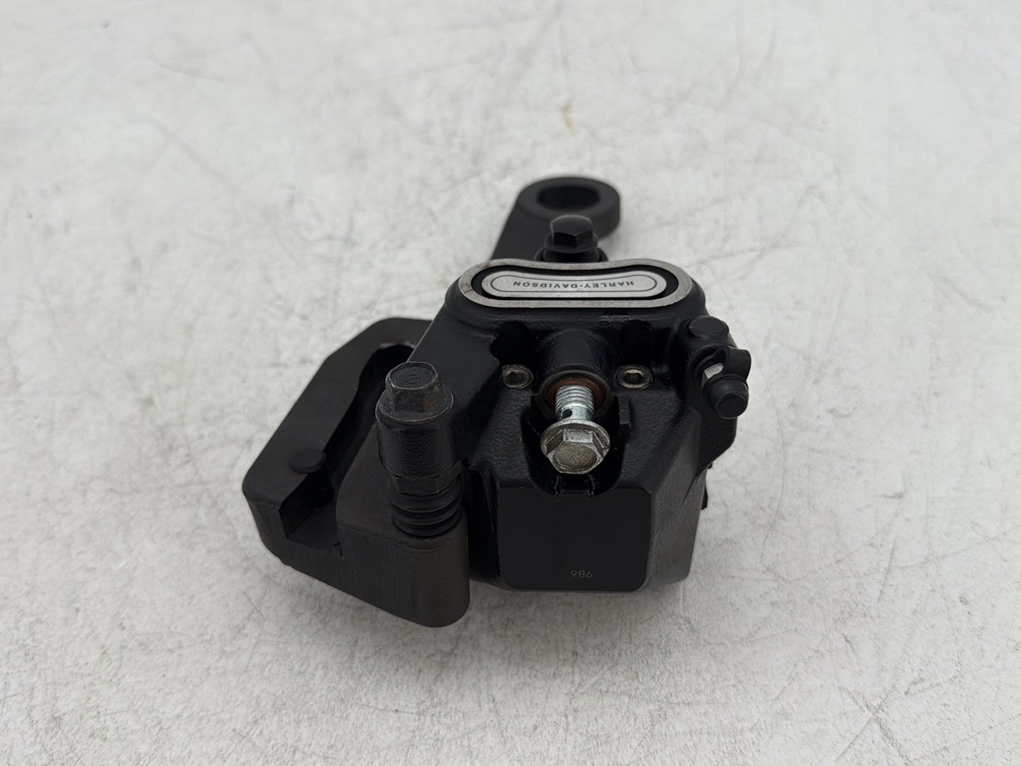 2019 Harley Softail Street Bob FXBB OEM Rear Back Brake Caliper w/ Bracket