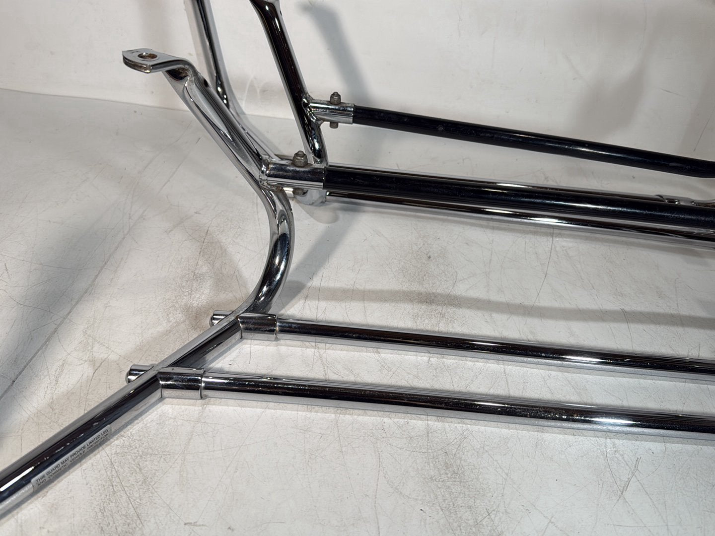1984 - 1998 Harley-Davidson Touring Electra Glide Classic Rear Left Right Saddlebag Guard Rails Bar  	49193-93