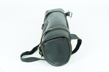 1999 - 2006 Harley-Davidson Dyna Wide Glide Front Onboard Tool Bag Leather Storage Aftermarket