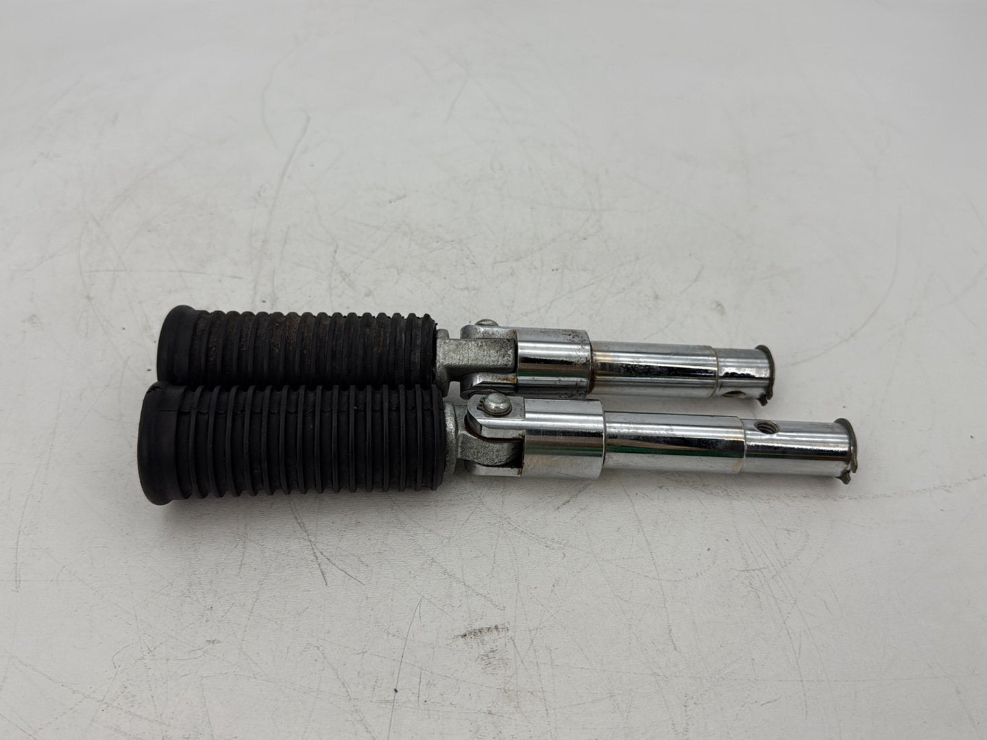 2006 Harley Sportster XL883C 883 Custom OEM Left & Right Driver Step Foot Rest Pegs