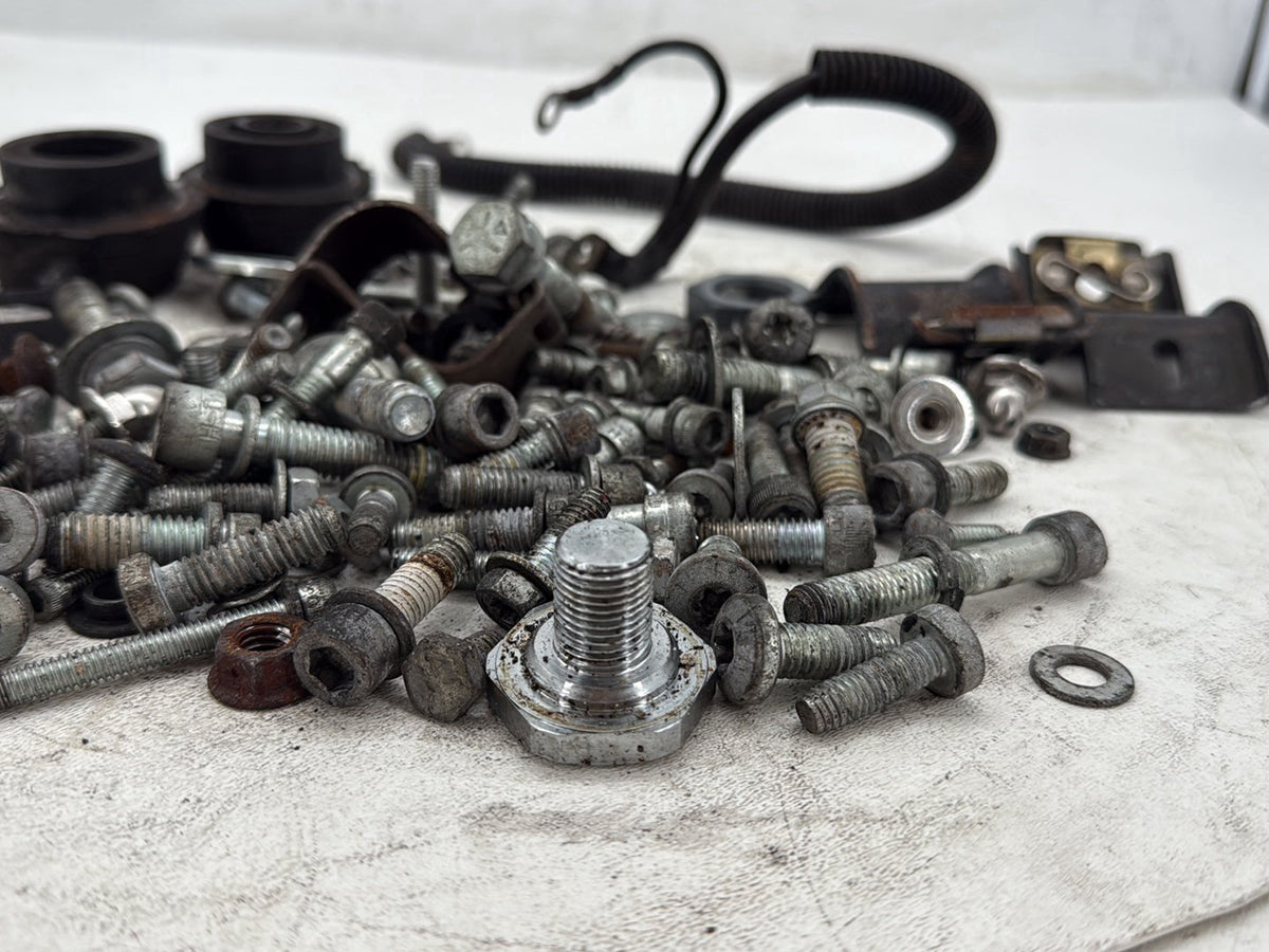 2009 Harley Road King Touring Police OEM Hardware Bolts Nuts & Brackets