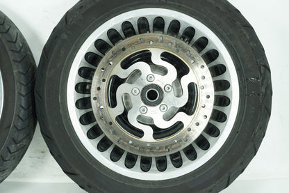 2008 - 2016 Harley-Davidson Touring Electra Glide Classic Front & Rear Wheel Rim Tire  	43402-09A