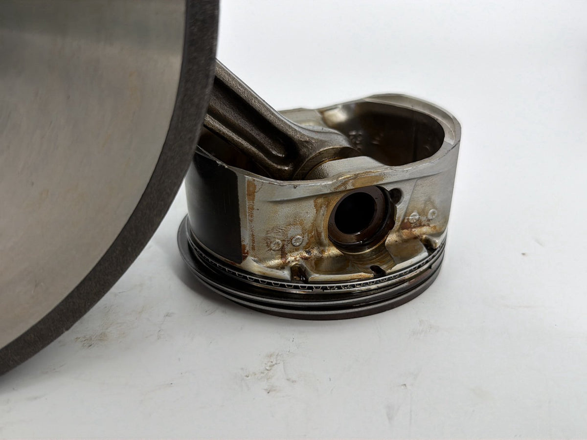 2008 Harley Softail Heritage OEM Twin Cam Engine Crank Shaft Flywheel Pistons