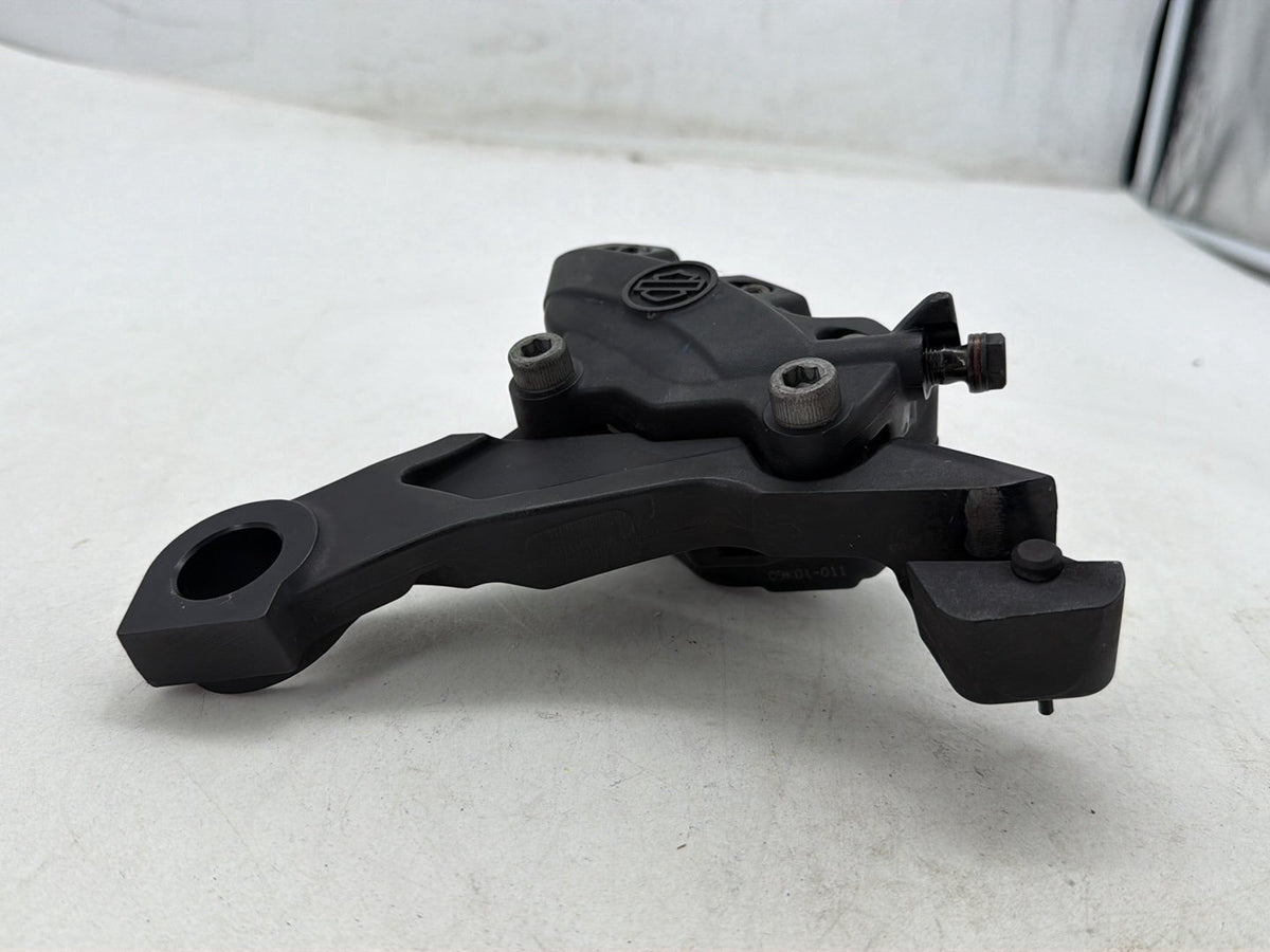 2010 Harley Street Glide Touring FLHX OEM Rear Back Brake Caliper w/ Bracket