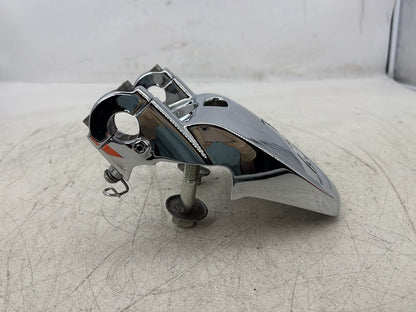 2015 Harley Dyna Low Rider FXDL OEM Front Handlebar Riser Top Clamp Chrome