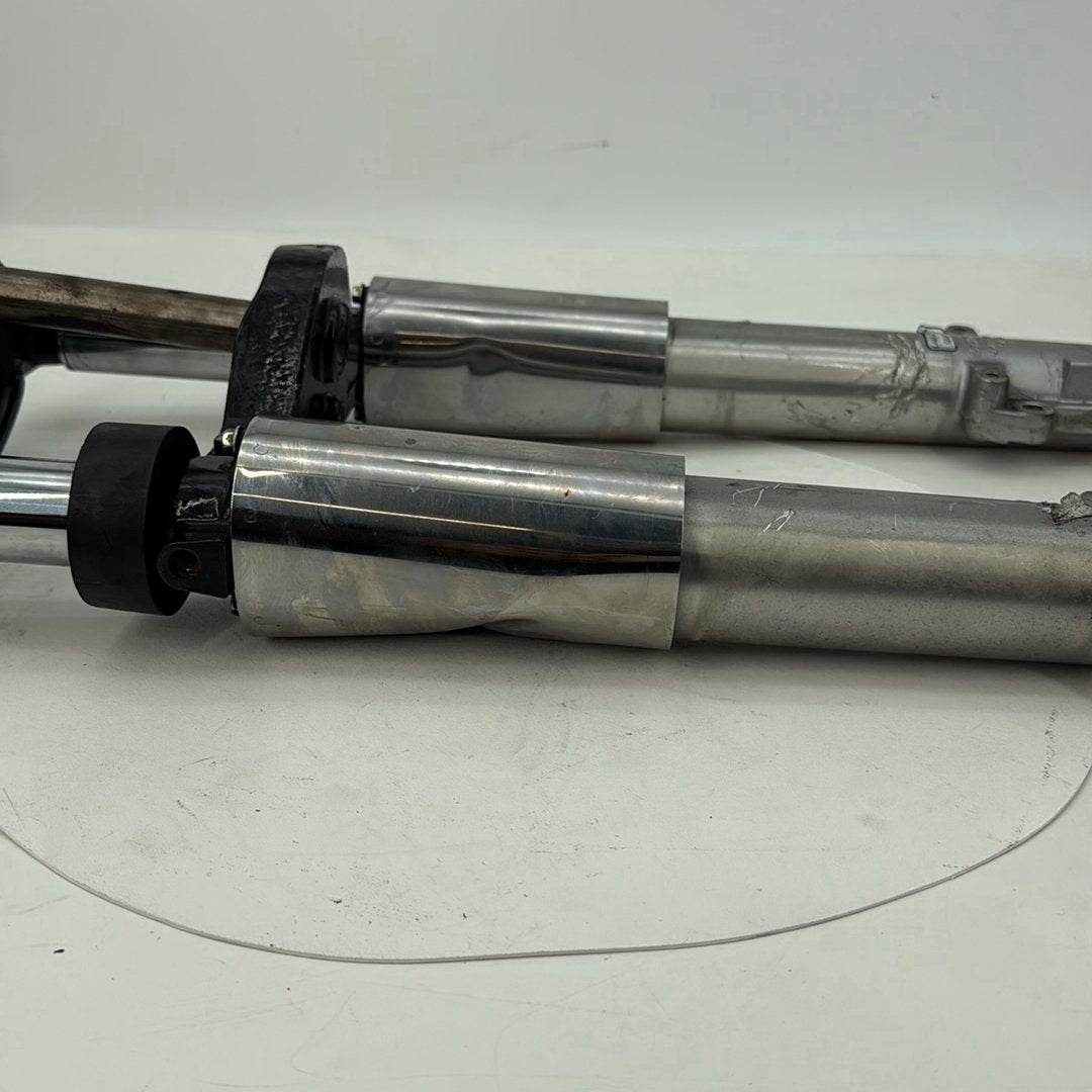 1999 - 2006 Harley-Davidson Touring Road King Custom Front Triple Tree Set & LH RH Fork Legs Sliders 45446-87A