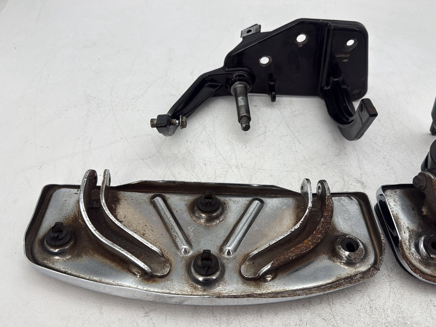 1997 Harley Softail Fat Boy FLSTF OEM Left Right Driver Floorboard Foot Rest