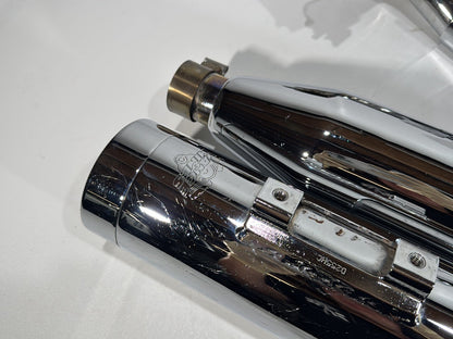 2014 Harley Electra Glide Touring CVO Screamin Eagle OEM Exhaust Header Pipes Muffler Vance & Hines