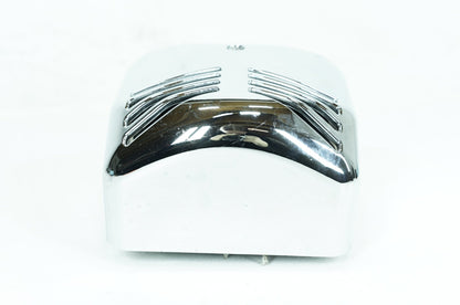 1984 - 1998 Harley-Davidson Touring Electra Glide Classic Horn Signal Klaxon Chrome Cover Ribbed