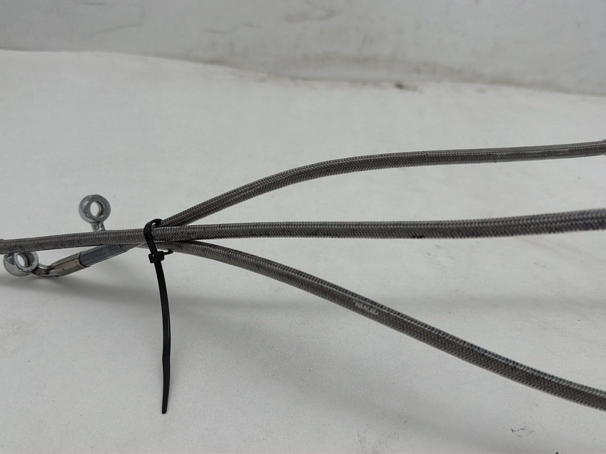 2007 Harley Street Glide Touring FLHX OEM Front Brake Hose Line Pipe