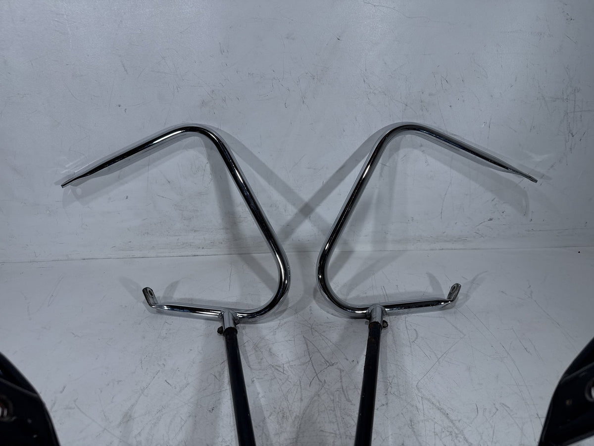 2012 Harley Electra Touring Ultra OEM Rear Left Right Saddlebag Guard Rails Bar