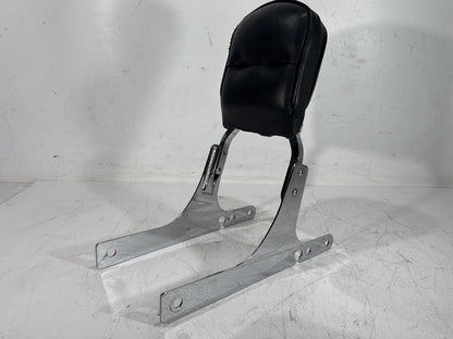 2003 Harley Dyna Wide Glide FXDWG OEM Rear Sissy Bar w/ Backrest Cushion Pad