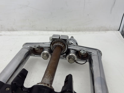2006 Harley Softail FLSTCI Heritage Classic OEM Front Triple Tree Set & LH RH Fork Legs Sliders