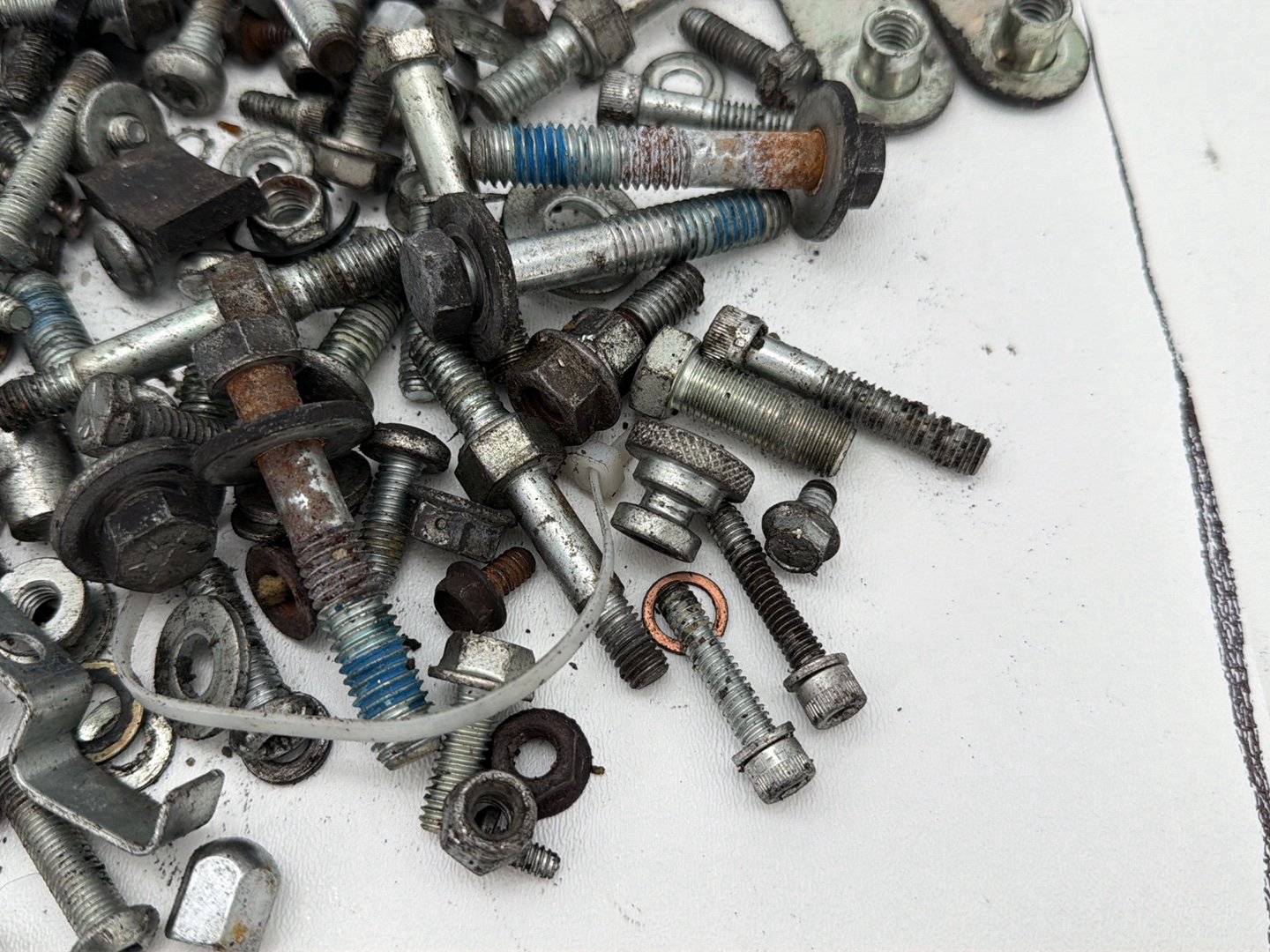 2011 Harley Heritage Softail Classic FLSTC OEM Hardware Bolts Nuts & Brackets