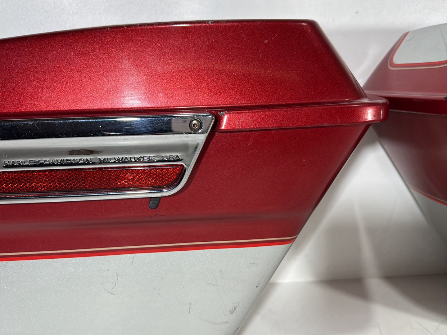 1999 - 2006 Harley-Davidson Touring Electra Glide Ultra Left Right Saddlebags Luggage NOKey 90752-93
