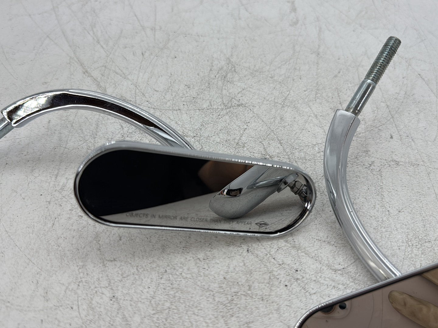 1998 Harley Softail Custom FXSTC OEM Left Right Rear View Mirror