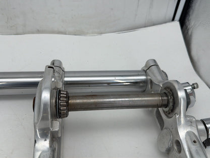 2009 Harley Dyna Street Bob FXDB OEM Front Triple Tree Set & LH RH Fork Legs Sliders