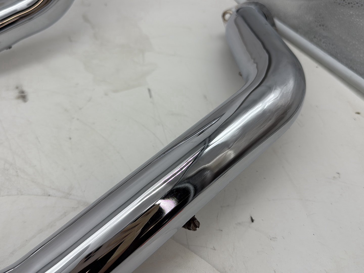 2002 Harley Heritage Softail Classic FLSTC OEM Exhaust Header Pipes Vance & Hines