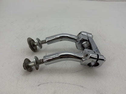 1998 Harley Road King Touring FLHRCI Classic OEM Front Handlebar Riser Top Clamp Chrome