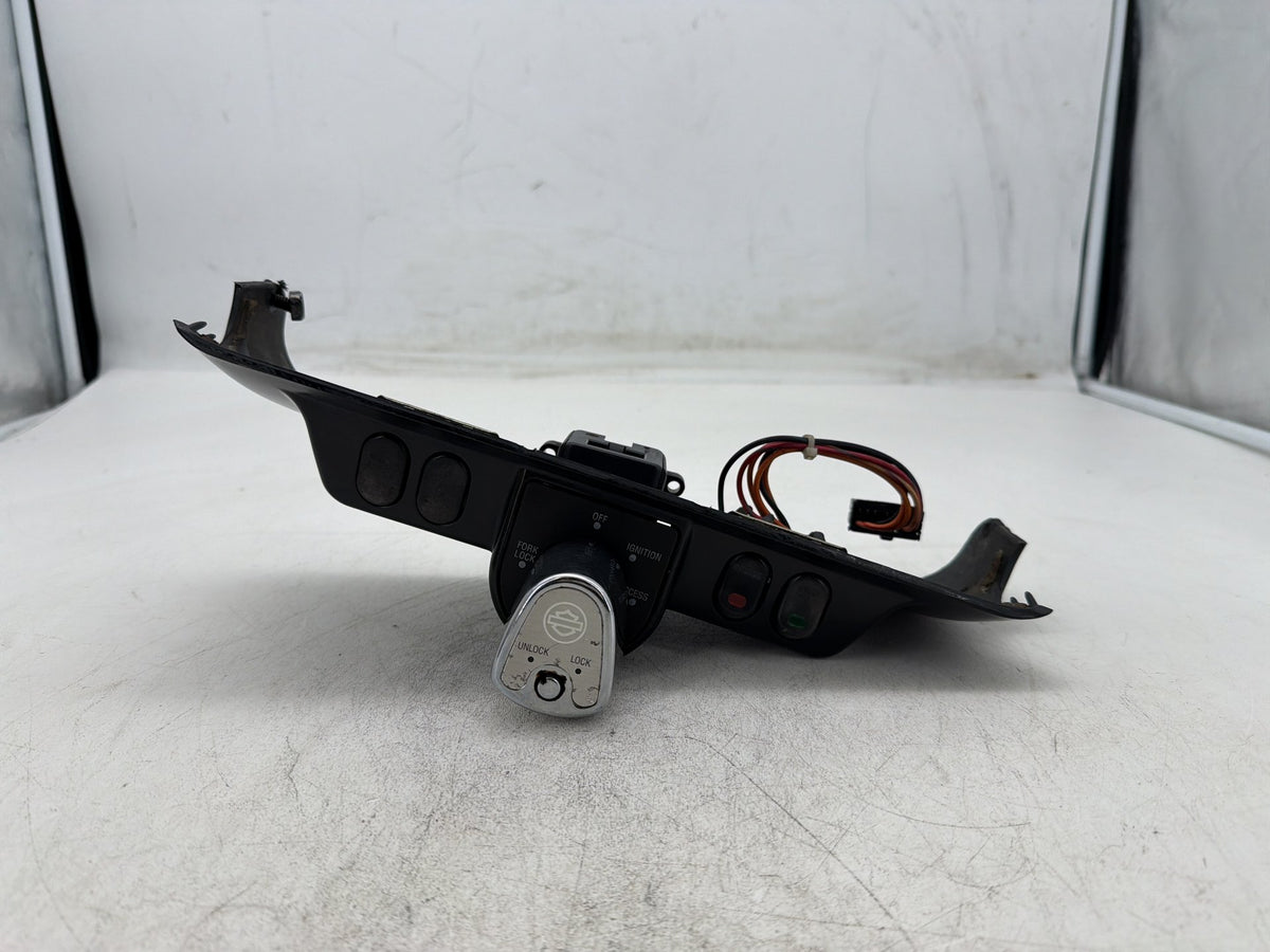 13 Harley Street Glide Touring FLHX OEM Dash Ignition Cap Switch Lockset NO Key