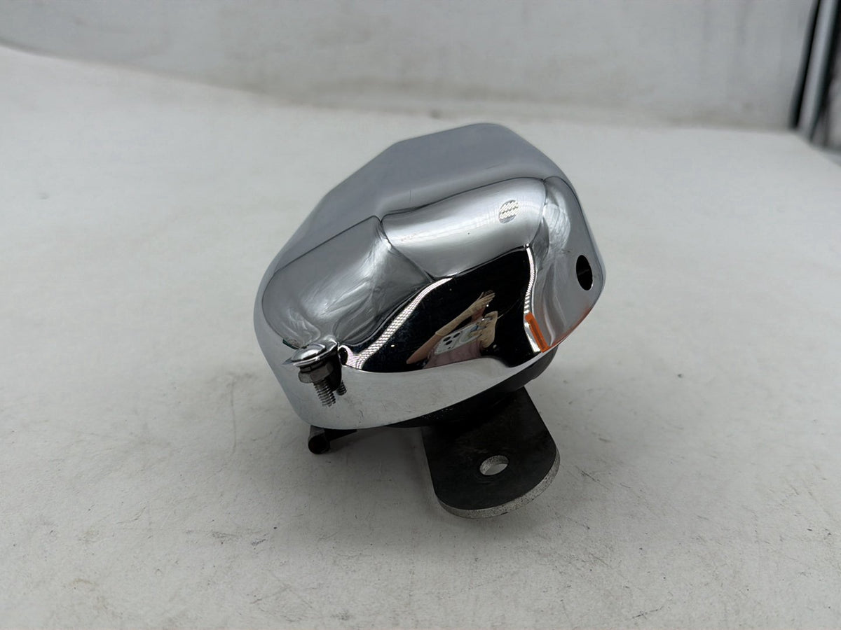 1990 Harley Electra Glide Touring Sport OEM Horn Signal Klaxon Chrome Cover