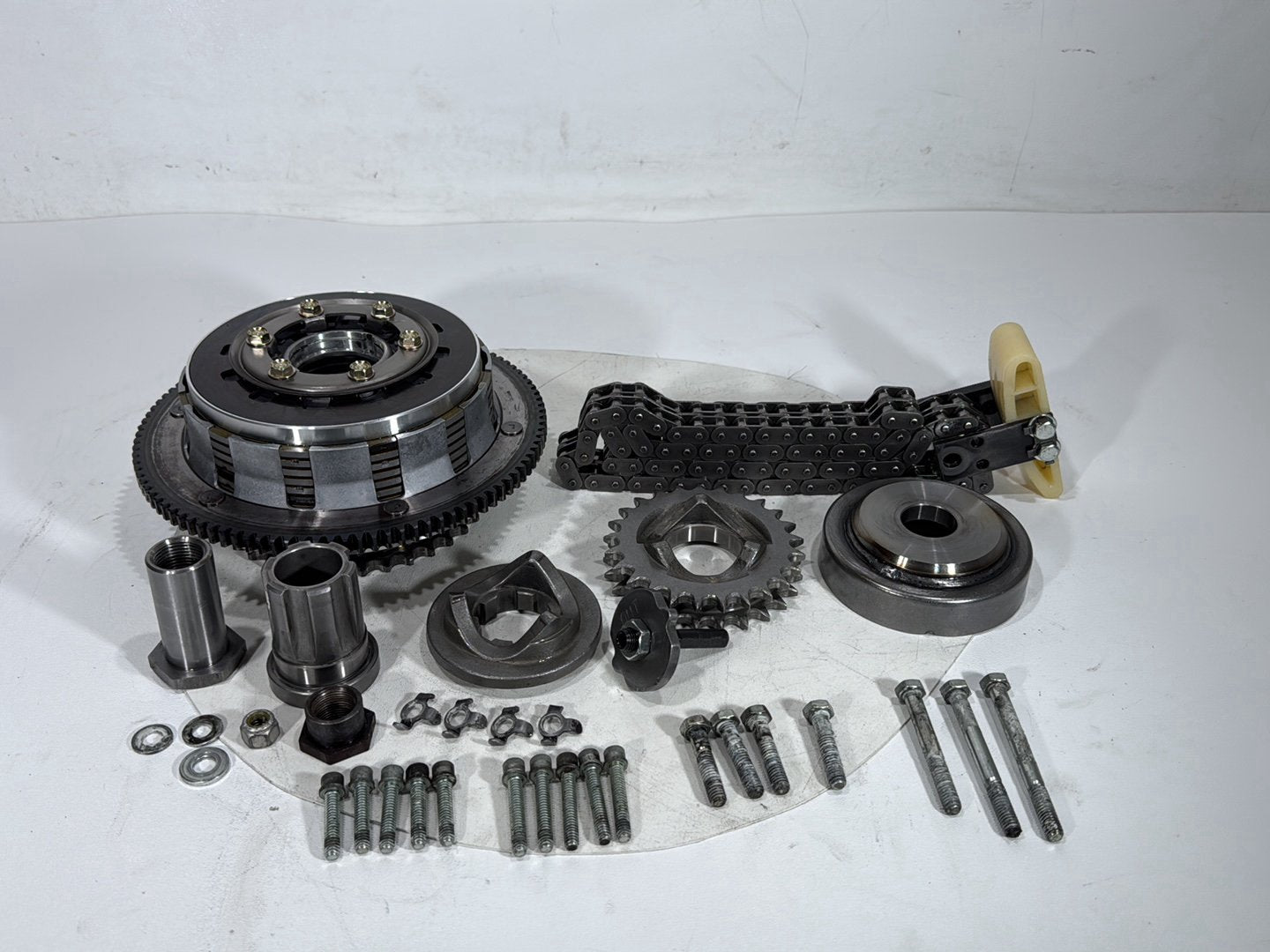 1998 Harley Road King Touring FLHRCI Classic OEM Clutch Basket Chain Tensioner Kit