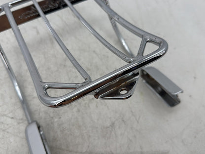 2003 Harley Dyna Wide Glide FXDWG OEM Rear Back Luggage Rack Storage Baggage Bar