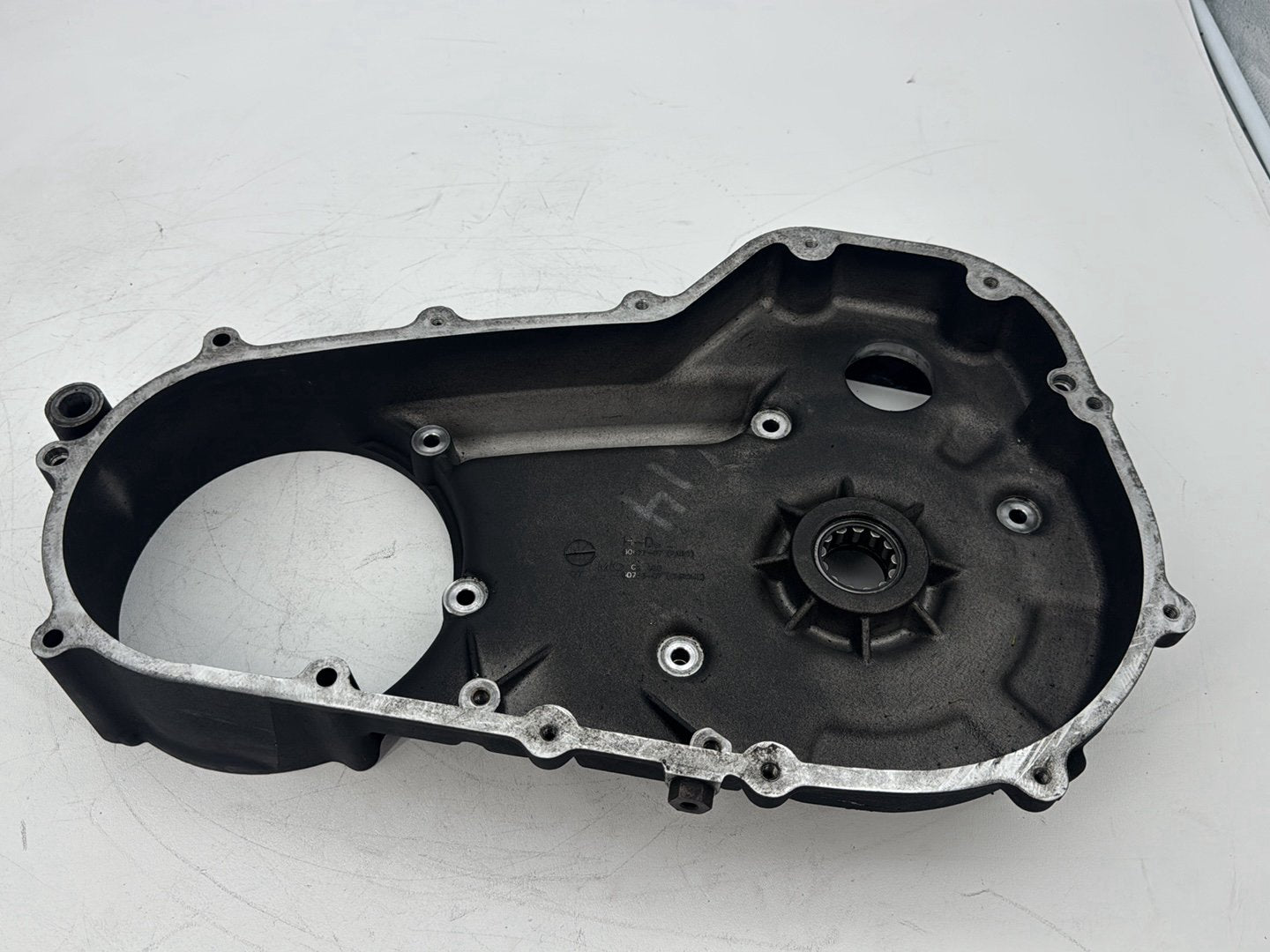 2008 Harley Touring FLHT Electra Glide OEM Inner Primary Clutch Cover 60677-07