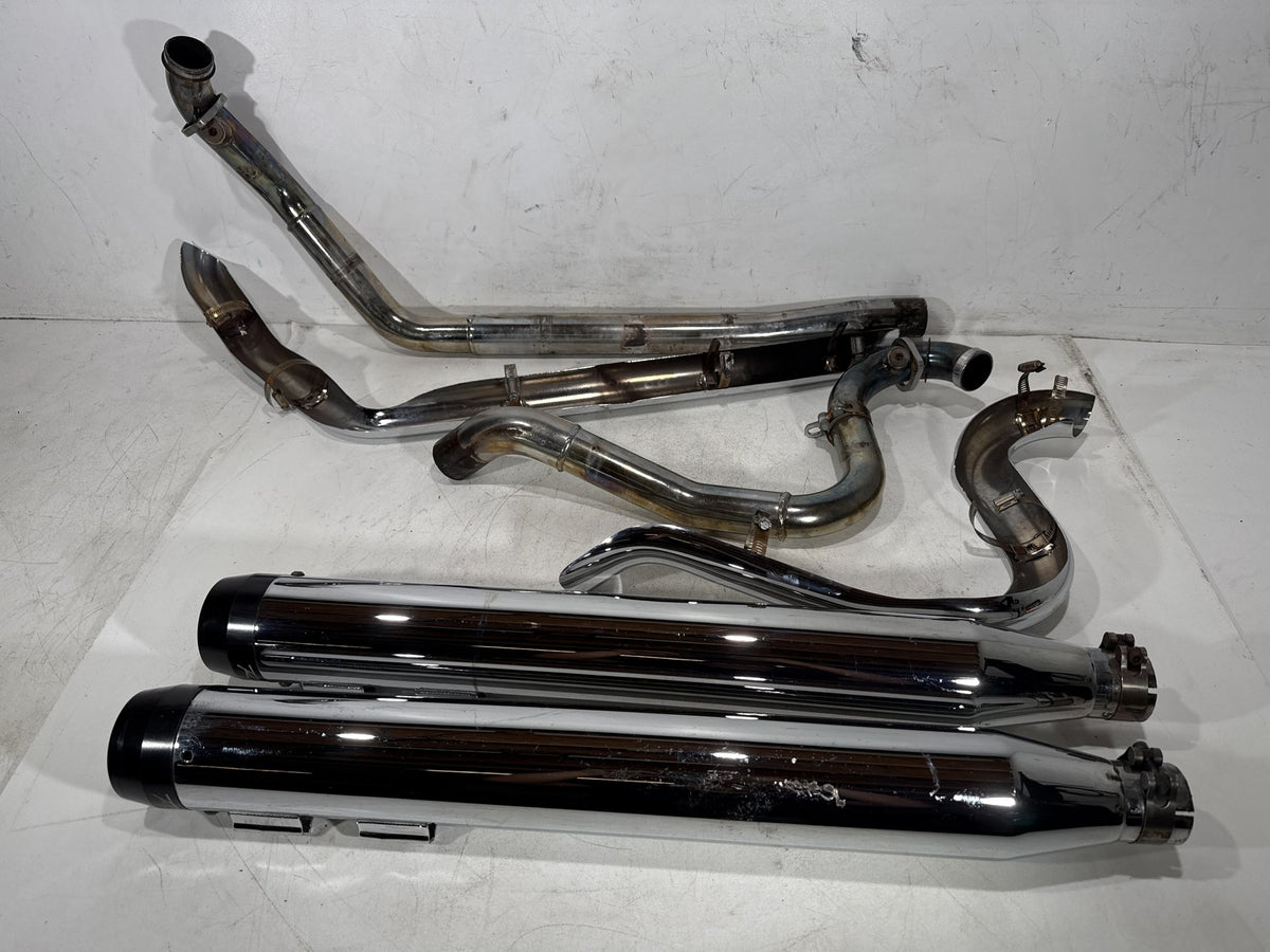 2002 Harley Electra Glide Touring Classic Exhaust Header Pipes Muffler RINEHART