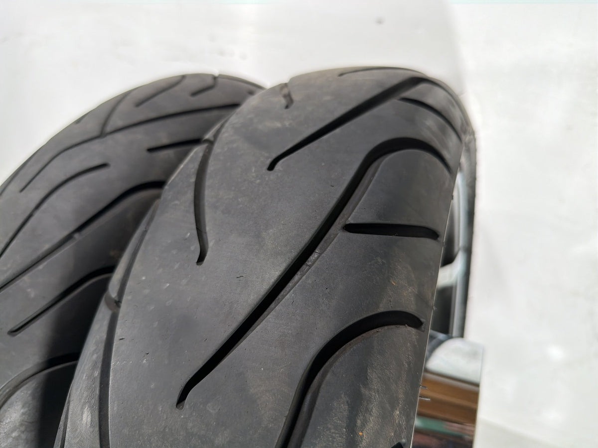 2010 Harley Street Glide Touring FLHX OEM Front & Rear Wheel Rim Tire 18" 18"
